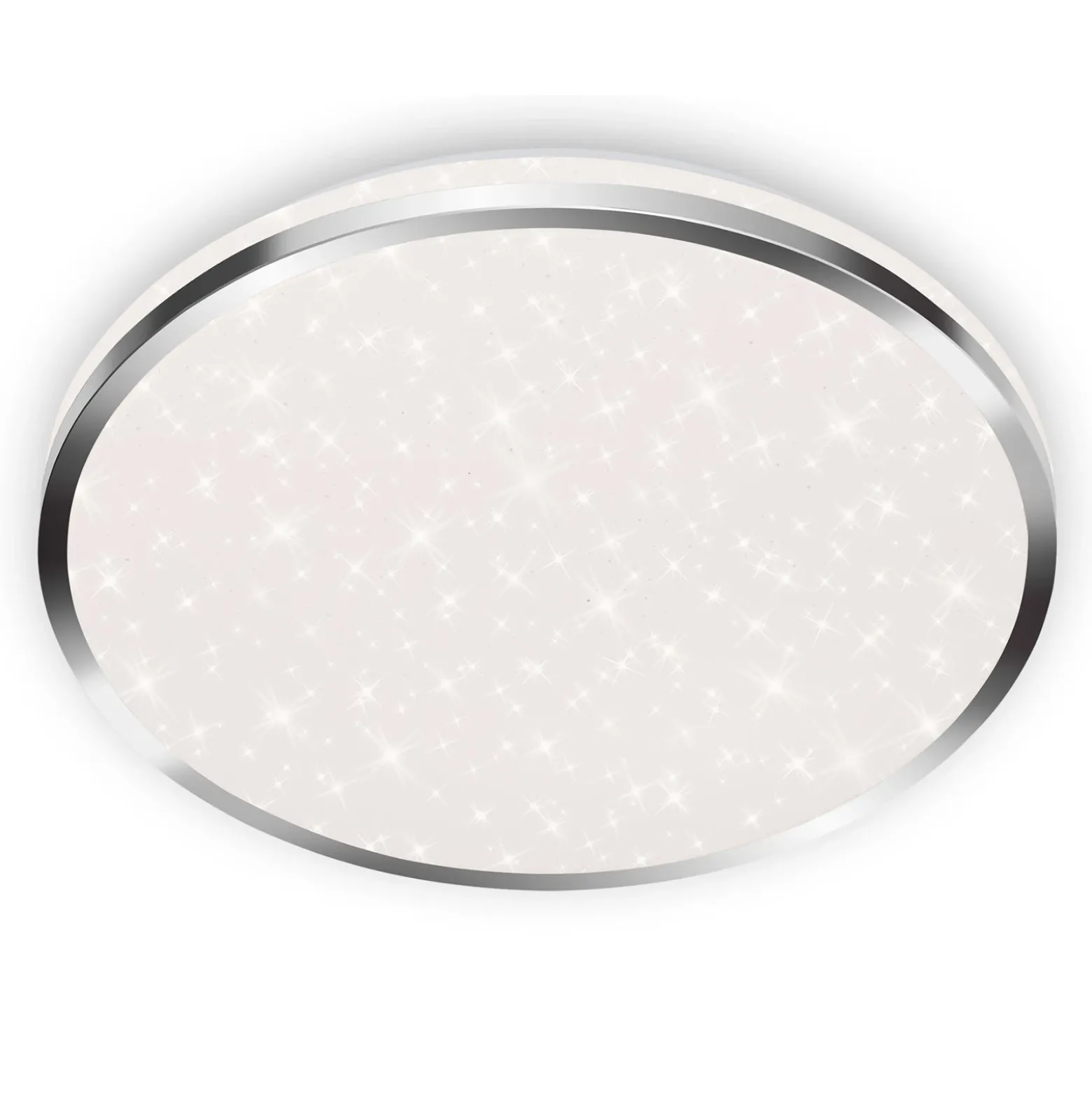 Acorus Plafón LED, IP44, decoración estrella, Ø 33 cm