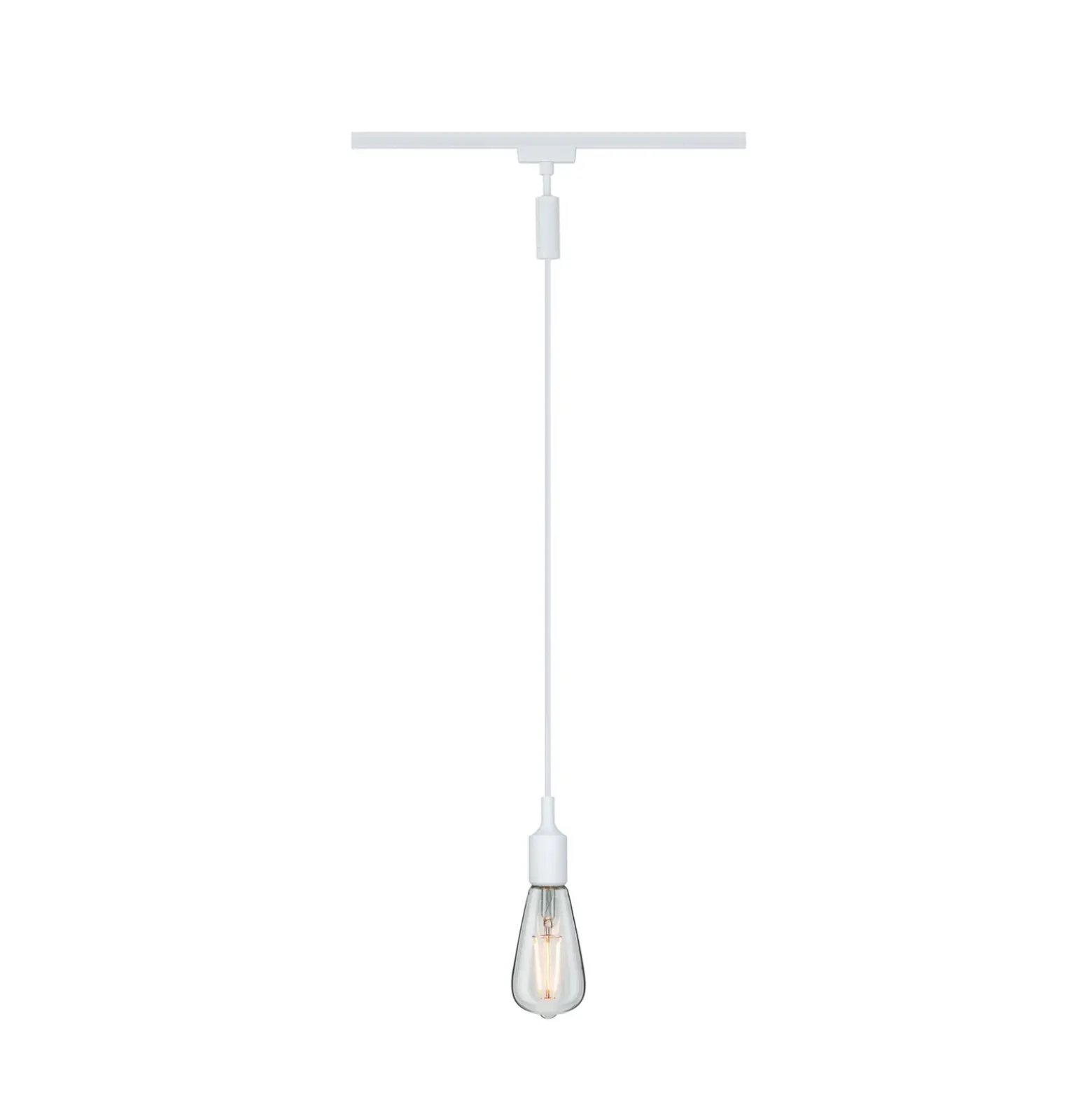 Adaptador colgante universal Paulmann URail, 50 W, blanco señal