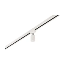 Adaptador para carril DUOline, blanco mate