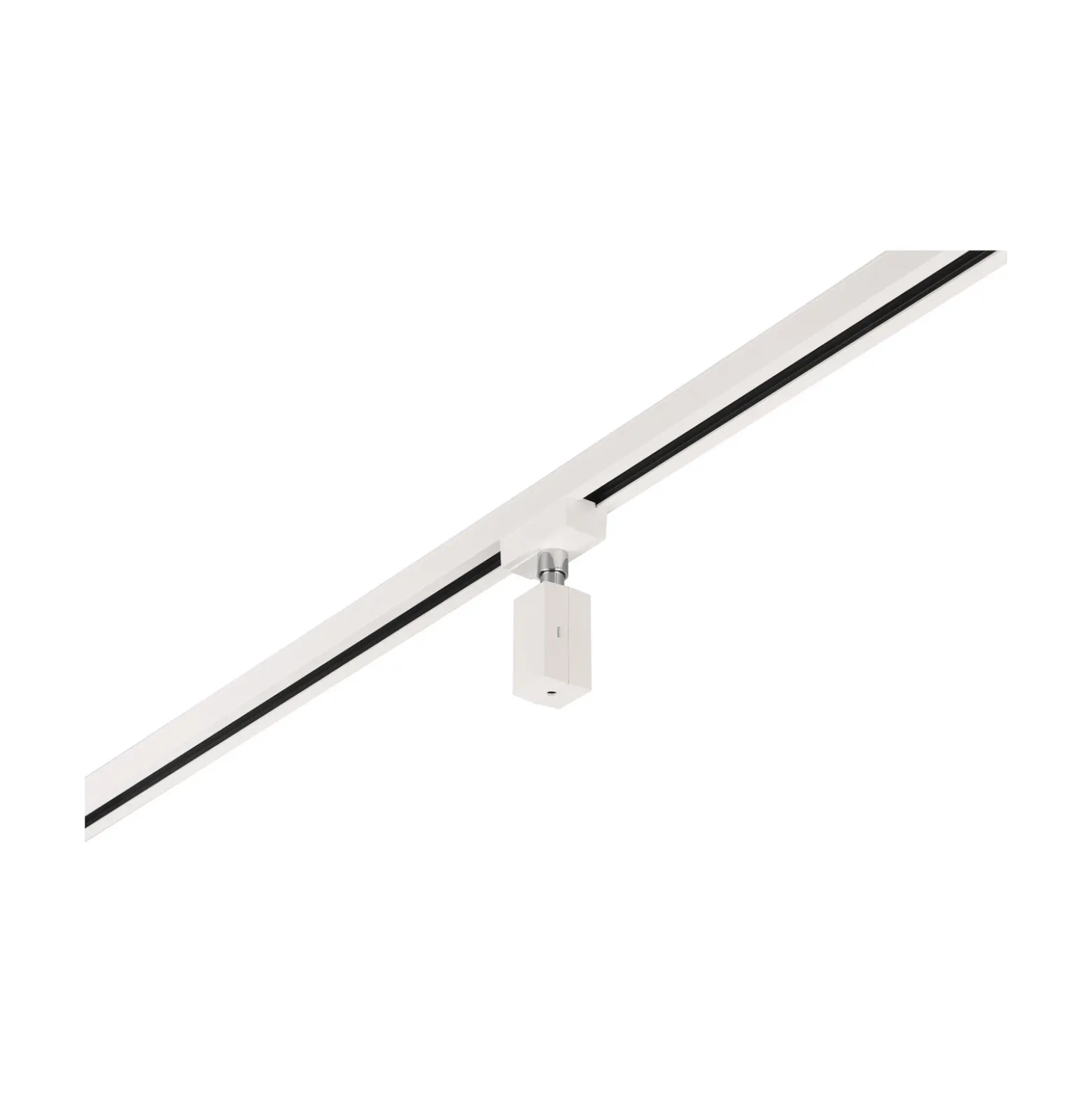 Adaptador para carril DUOline, blanco mate