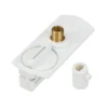 adaptador para lámpara colgante Phase, blanco