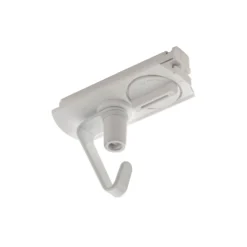 Adaptador SLV, riel monofásico de alta tensión, blanco, plástico