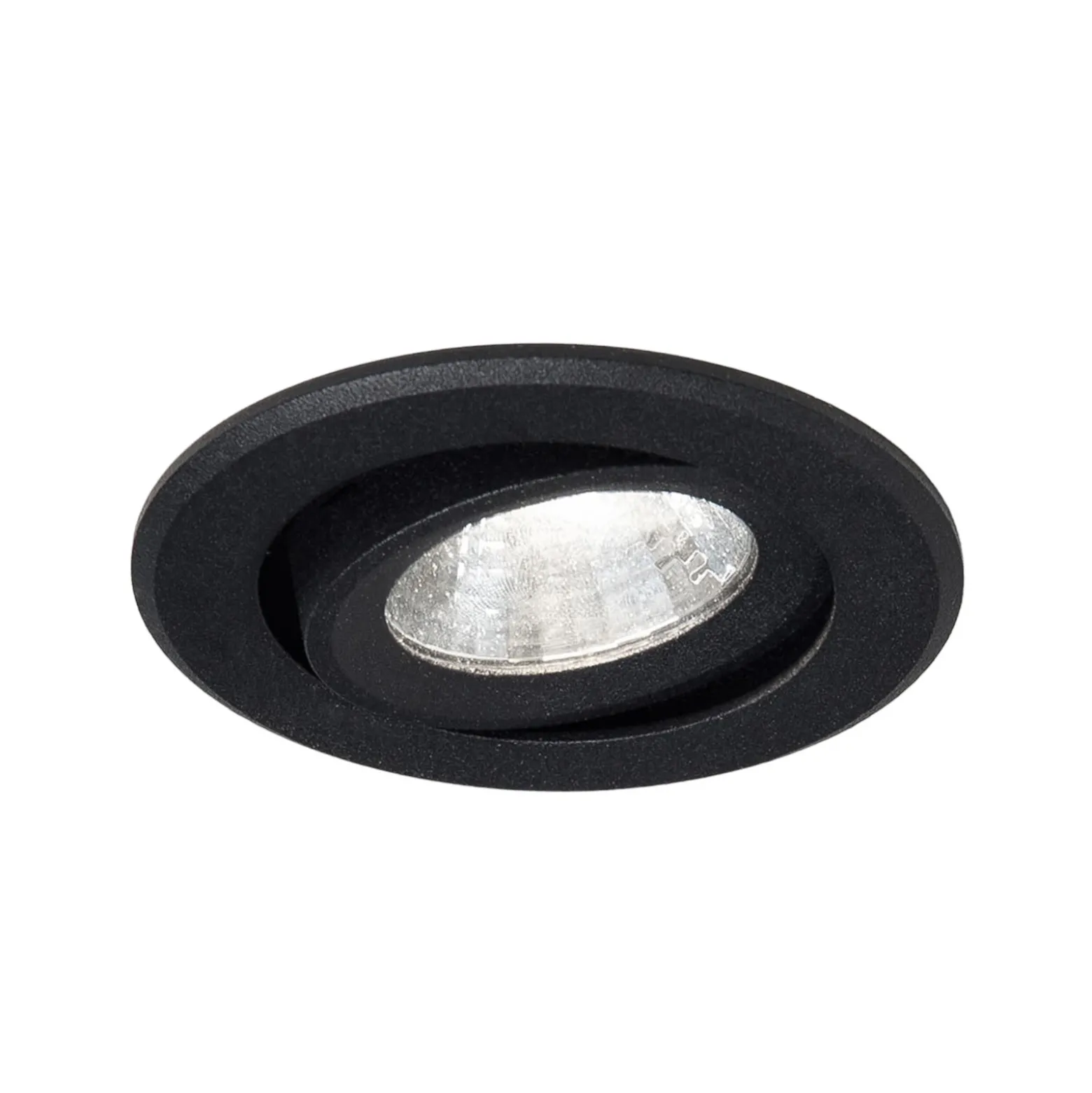 Agon Round Foco empotrable LED 3.000K 40° negro