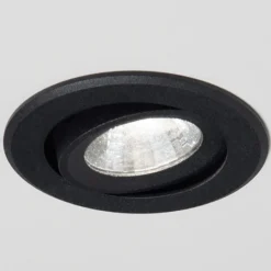 Agon Round Foco empotrable LED 3.000K 40° negro