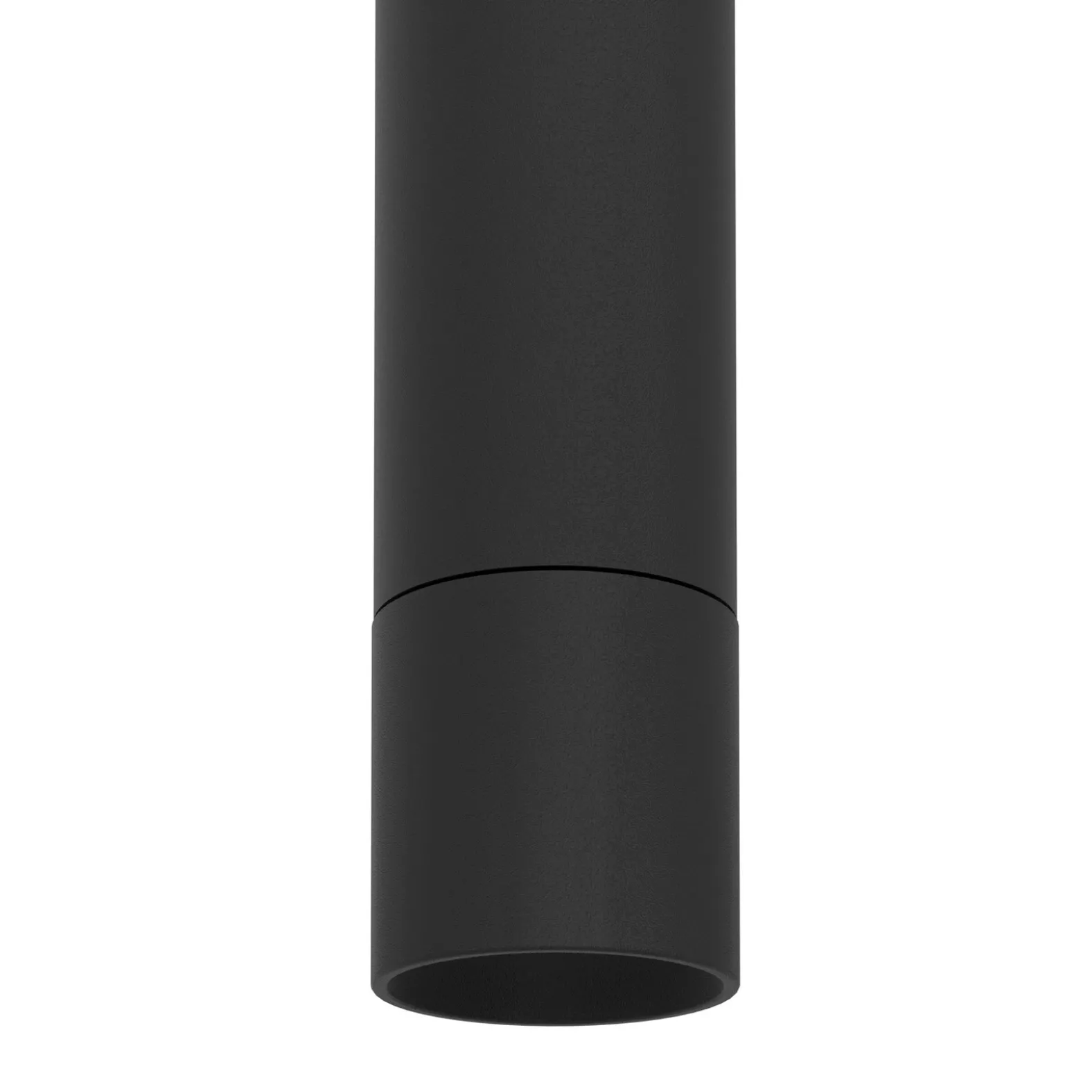 Almudaina lámpara colgante LED, negro, longitud 84 cm, 4 luces,