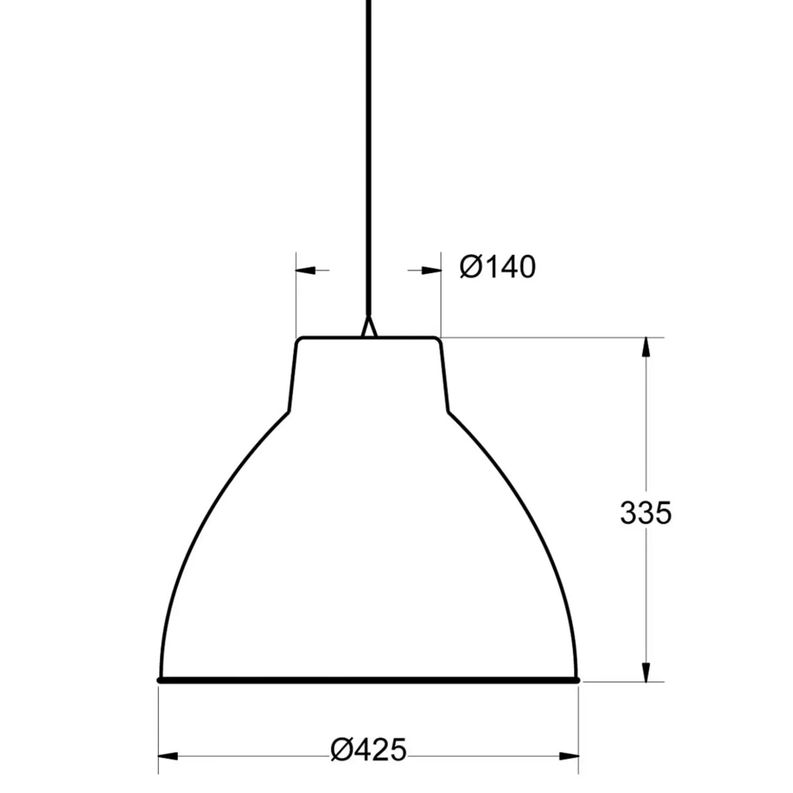 Aluminor S2089 lámpara colgante, estilo industrial