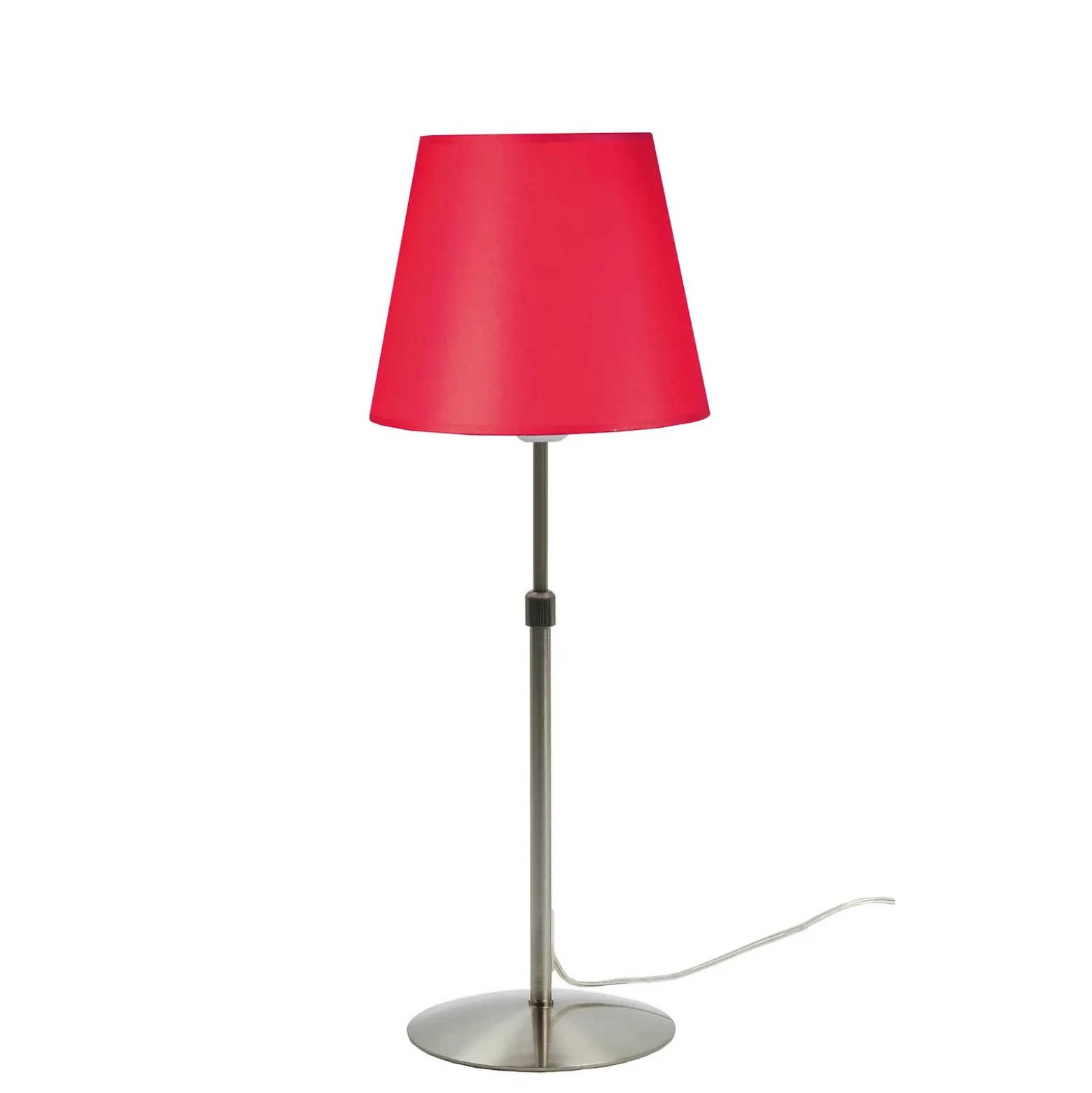 Aluminor Store lámpara de mesa, aluminio/rojo