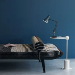 Anglepoise 90 Mini Mini Lámpara de mesa LED azul acero