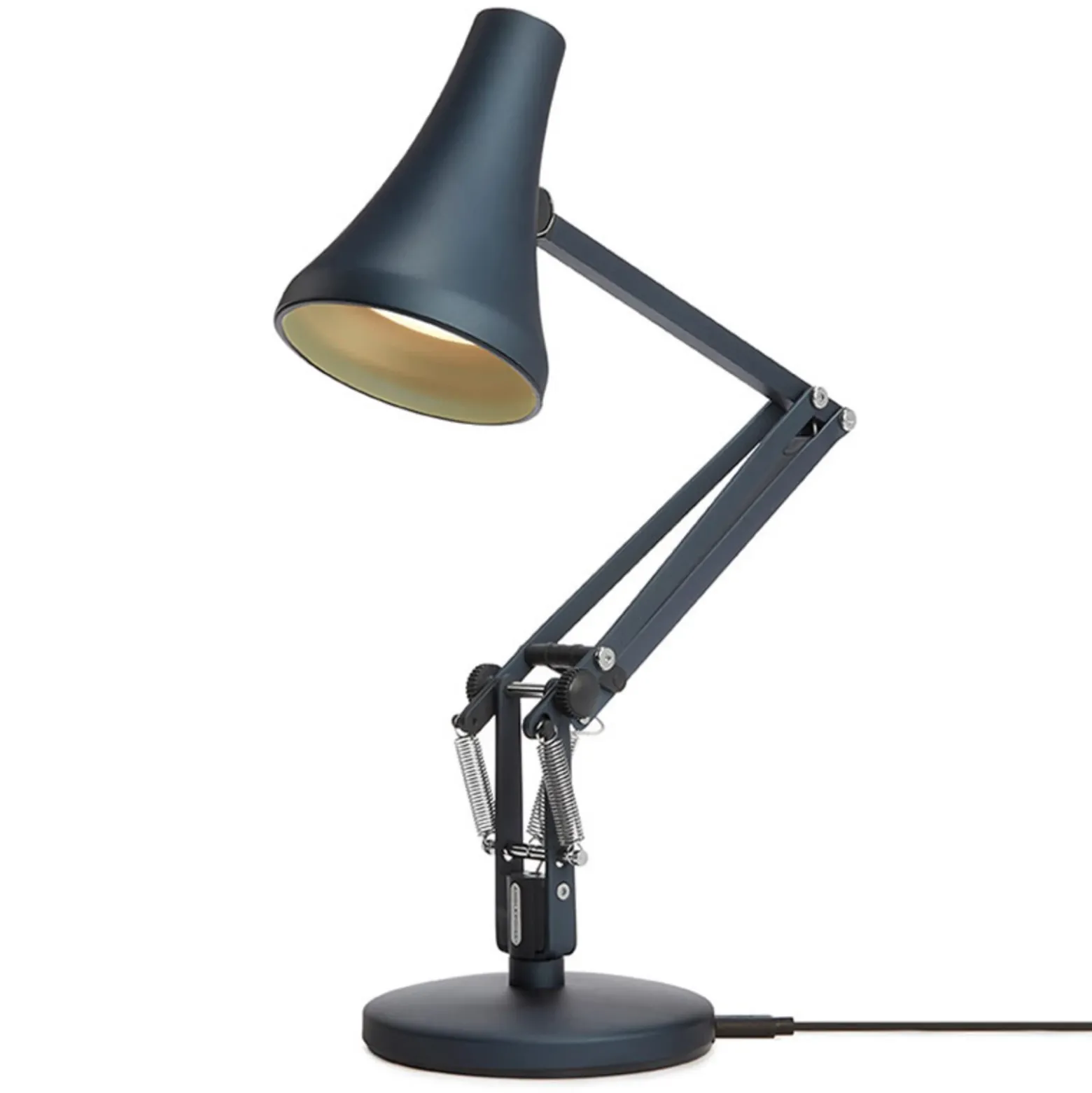 Anglepoise 90 Mini Mini Lámpara de mesa LED azul acero