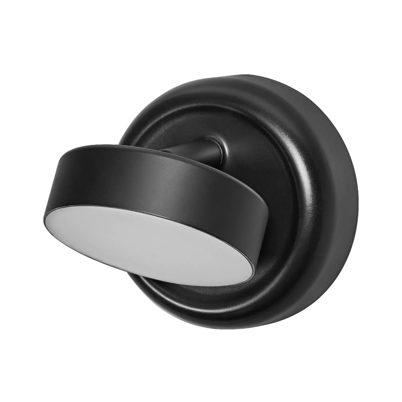 Apliqué de pared recargable LED NIGHTLUX ROUND de OSRAM, negra, con regulador