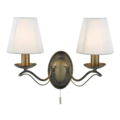 Aplique Andretti, 2 luces