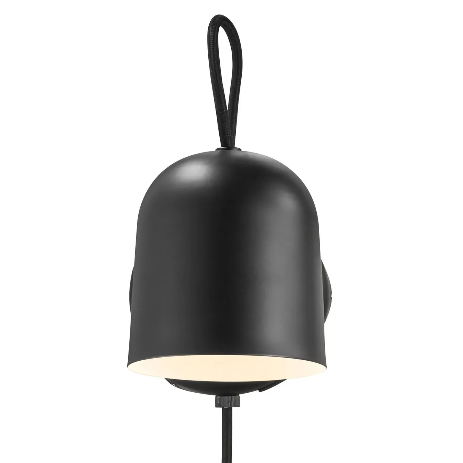 Aplique Angle, con interruptor basculante, negro