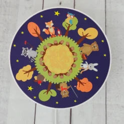 Aplique Animales del bosque interruptor y enchufe