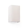 Aplique Cotton, angular, 20 x 12 cm, beige