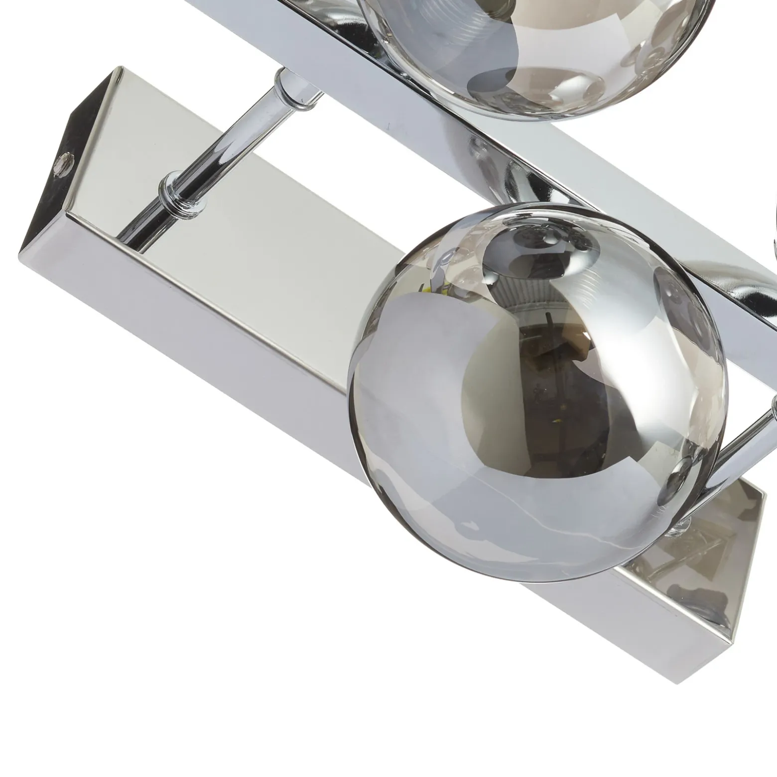 Aplique Dallas cromo, 13 luces