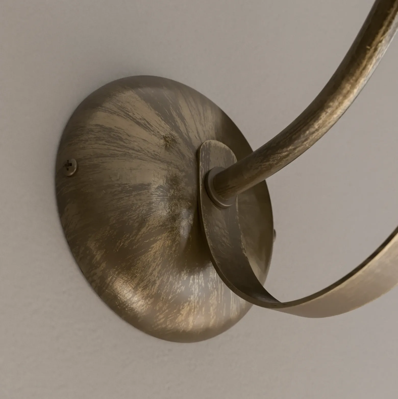 Aplique de pared Antica de estilo rústico, 1 luz