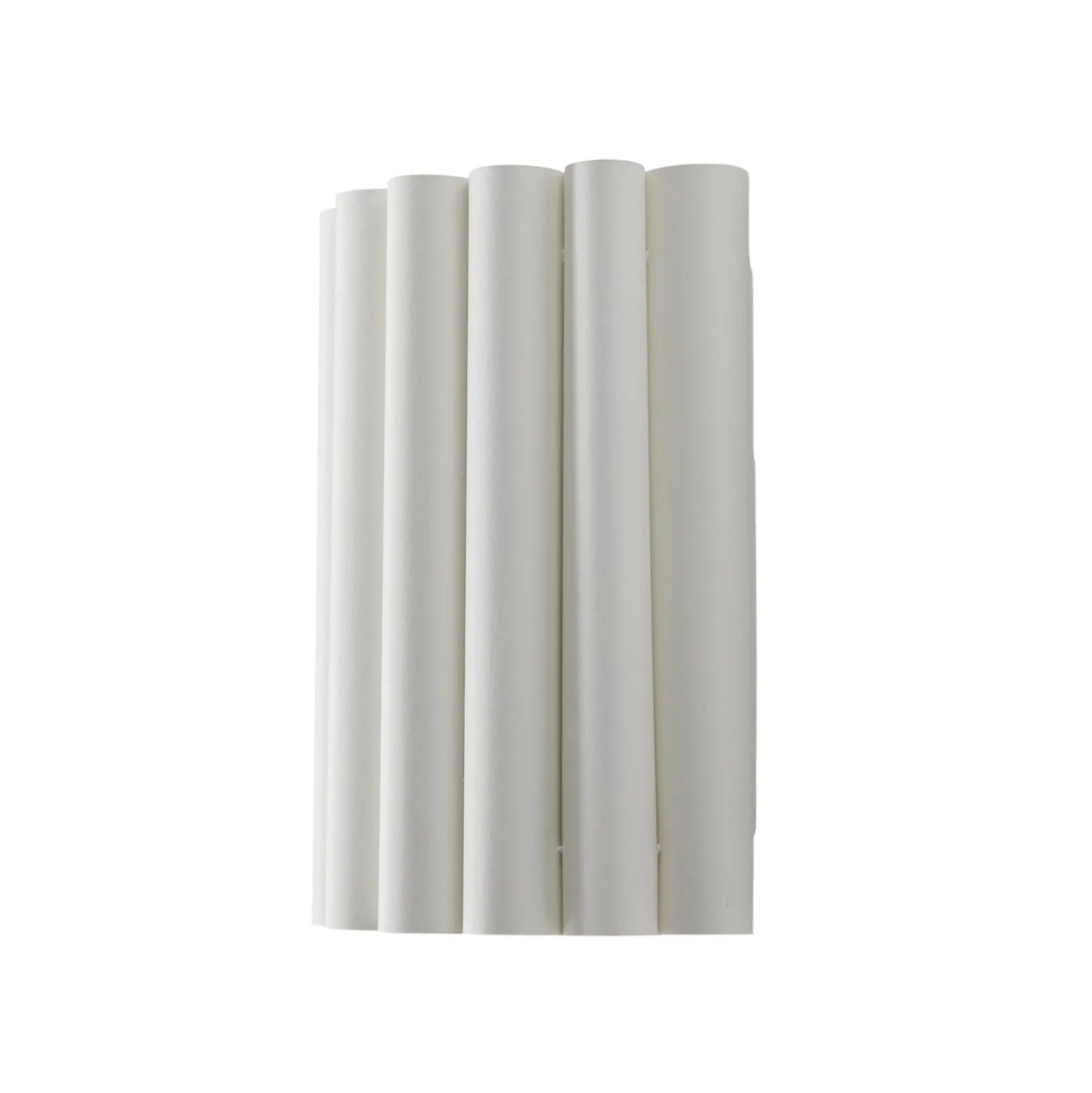 Aplique de pared Aria, crudo, microfibra, E27