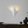 Aplique de pared ARROW, blanco, altura 40 cm, metal, G9