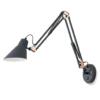 Aplique de pared Bachelor con equilibrador de muelle e interruptor