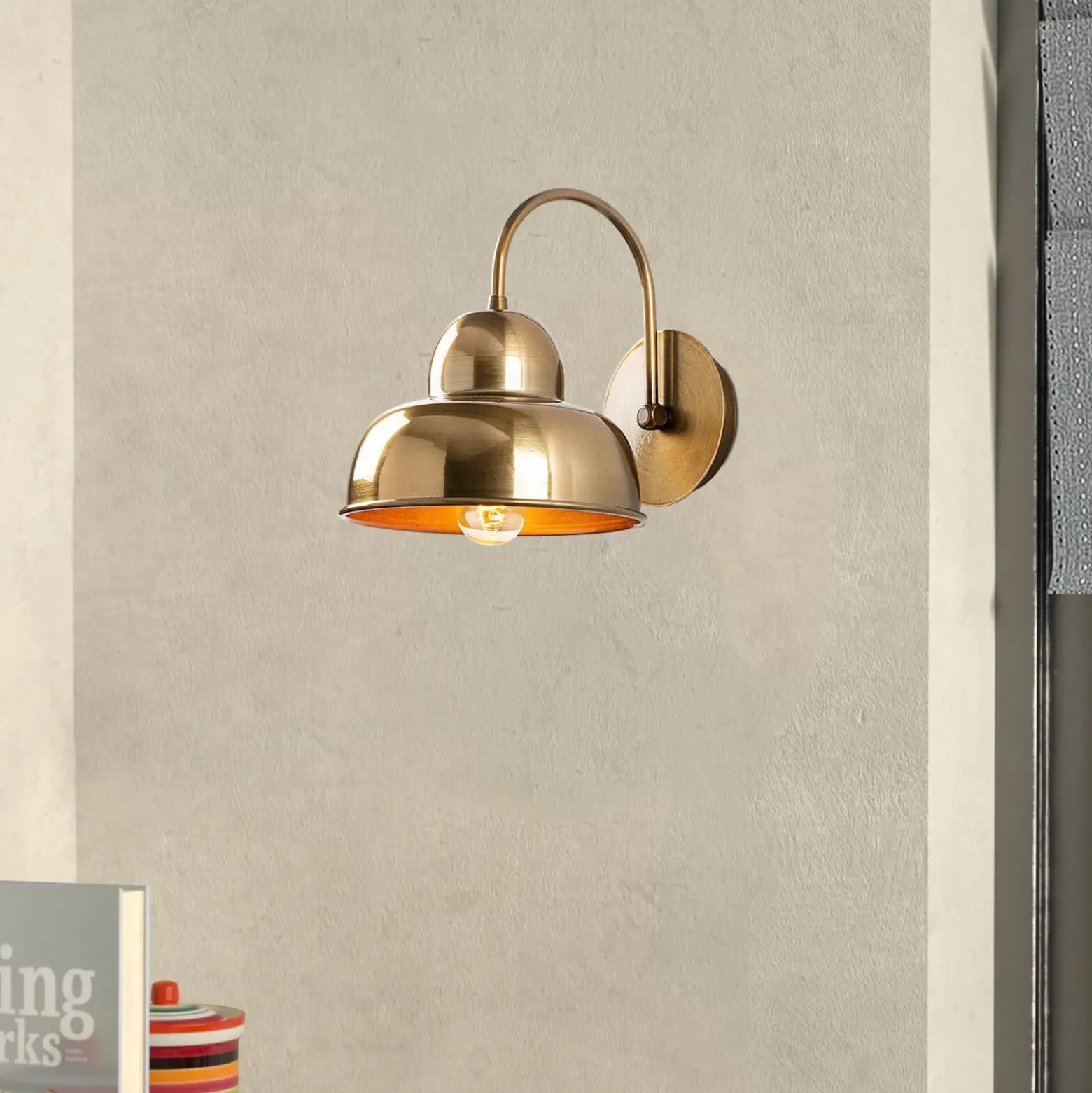 Aplique de pared Berceste 180-A oro
