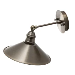 Aplique de pared Berceste N-664, oro antiguo, hierro, Ø 24 cm