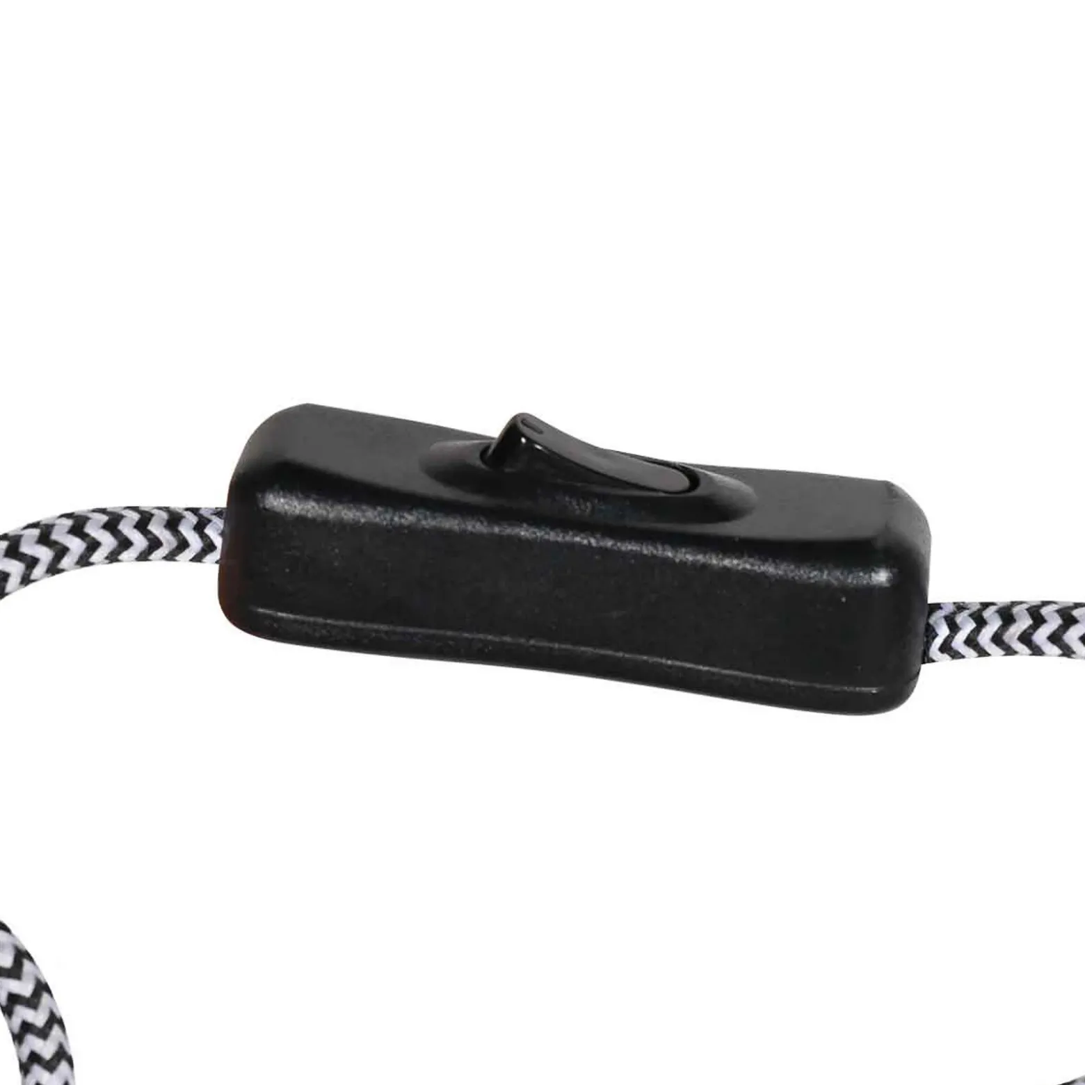 Aplique de pared Bloeba, negro/verde, saliente 140 cm, terciopelo