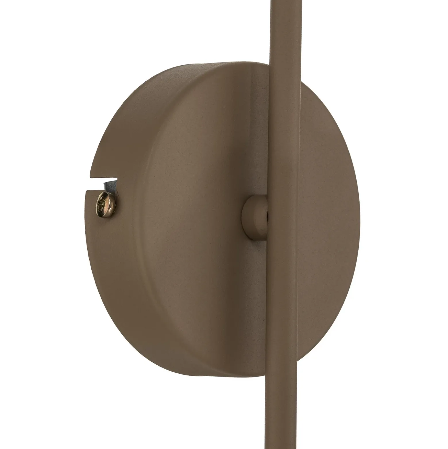 Aplique de pared Cambridge, beige, altura 34 cm, metal/vidrio, E14