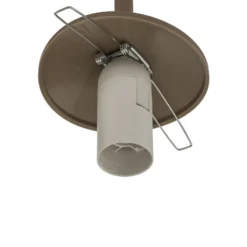 Aplique de pared Cambridge, beige, altura 34 cm, metal/vidrio, E14
