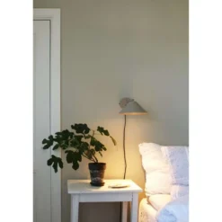 Aplique de pared Cannes de Globen Lighting, beige, Ø 20 cm