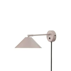 Aplique de pared Cannes de Globen Lighting, beige, Ø 20 cm