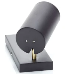 Aplique de pared Carrie atenuable con cable y enchufe