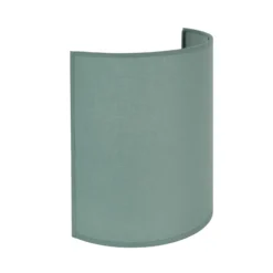 Aplique de pared Celine, salvia, tela, E27