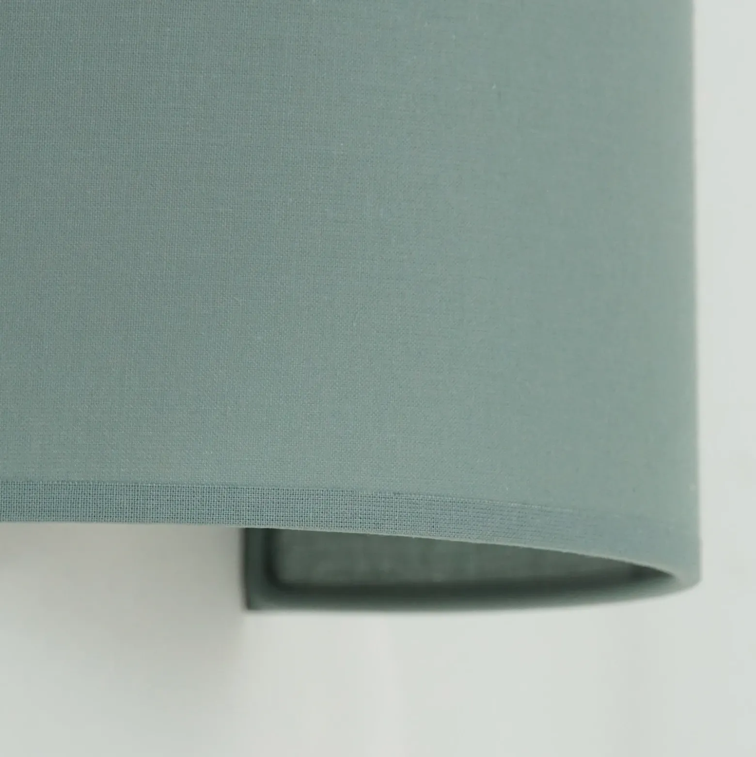 Aplique de pared Celine, salvia, tela, E27
