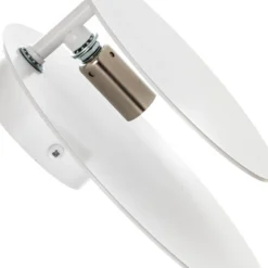 Aplique de pared Circle en forma redonda, blanco