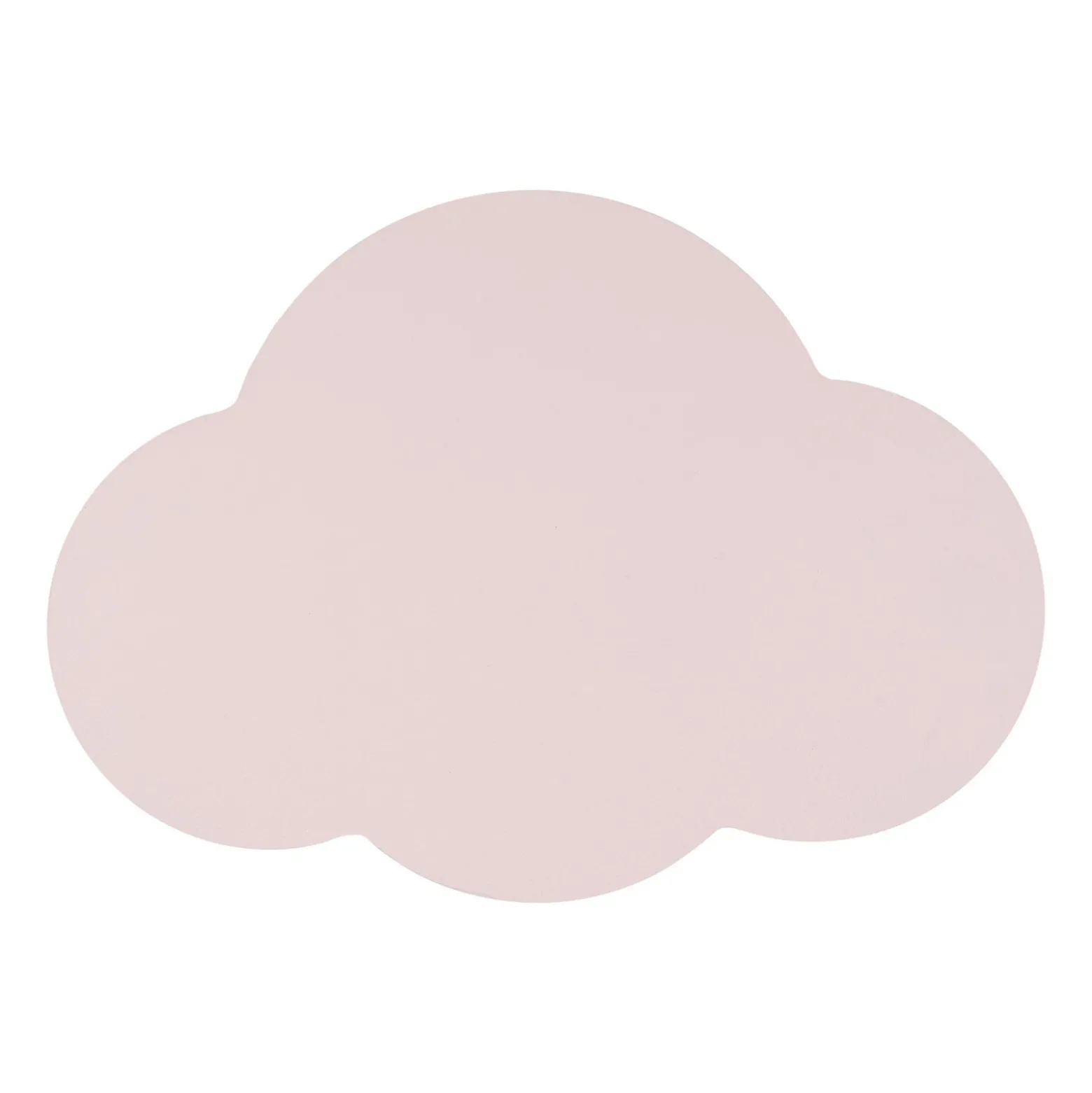 Aplique de pared Cloud, rosa, 38 cm de ancho, metal, nube, G9