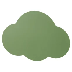 Aplique de pared Cloud, verde, metal, 38 cm de ancho, 2 luces, G9