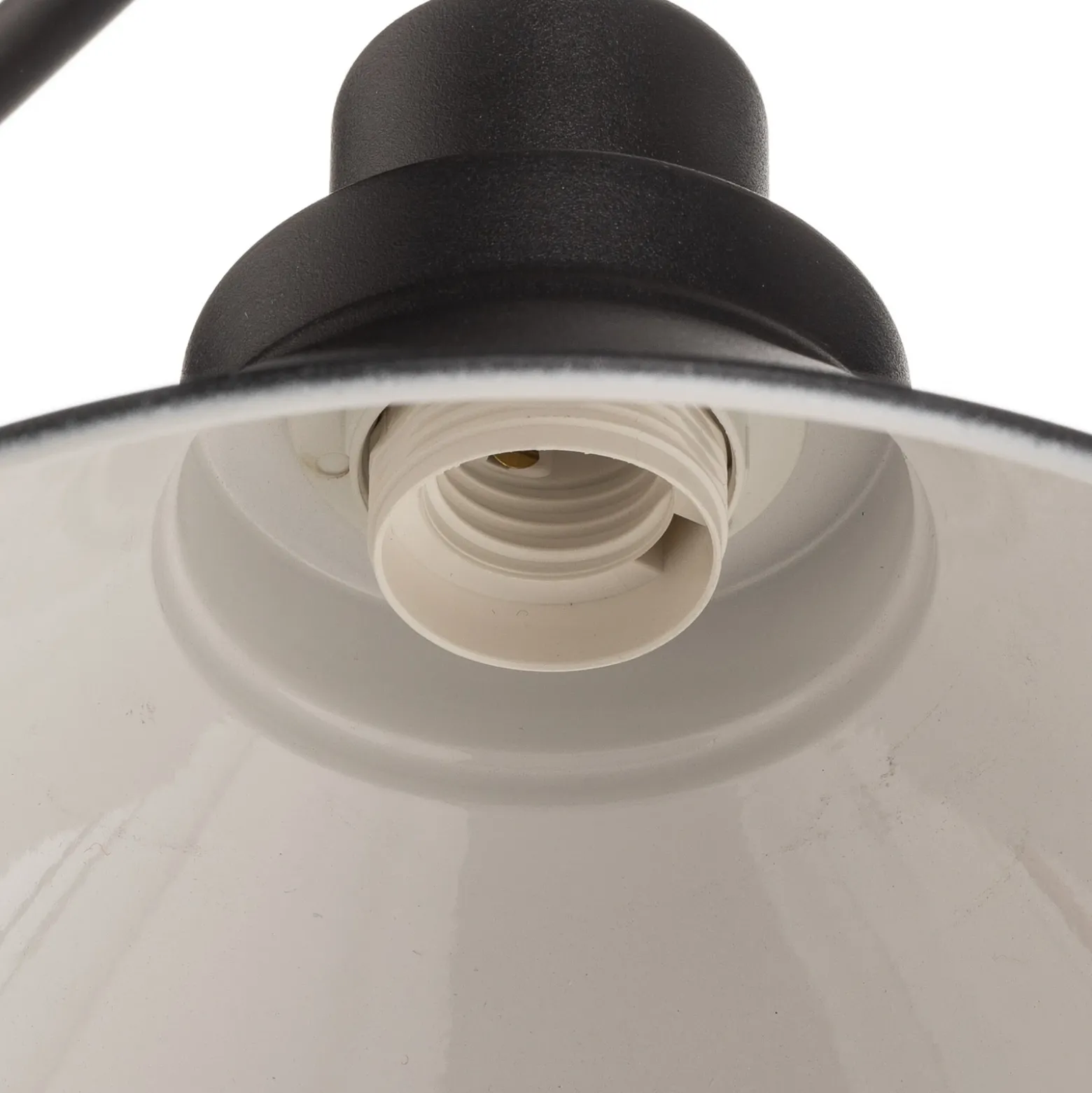 Aplique de pared Craft I de metal en negro