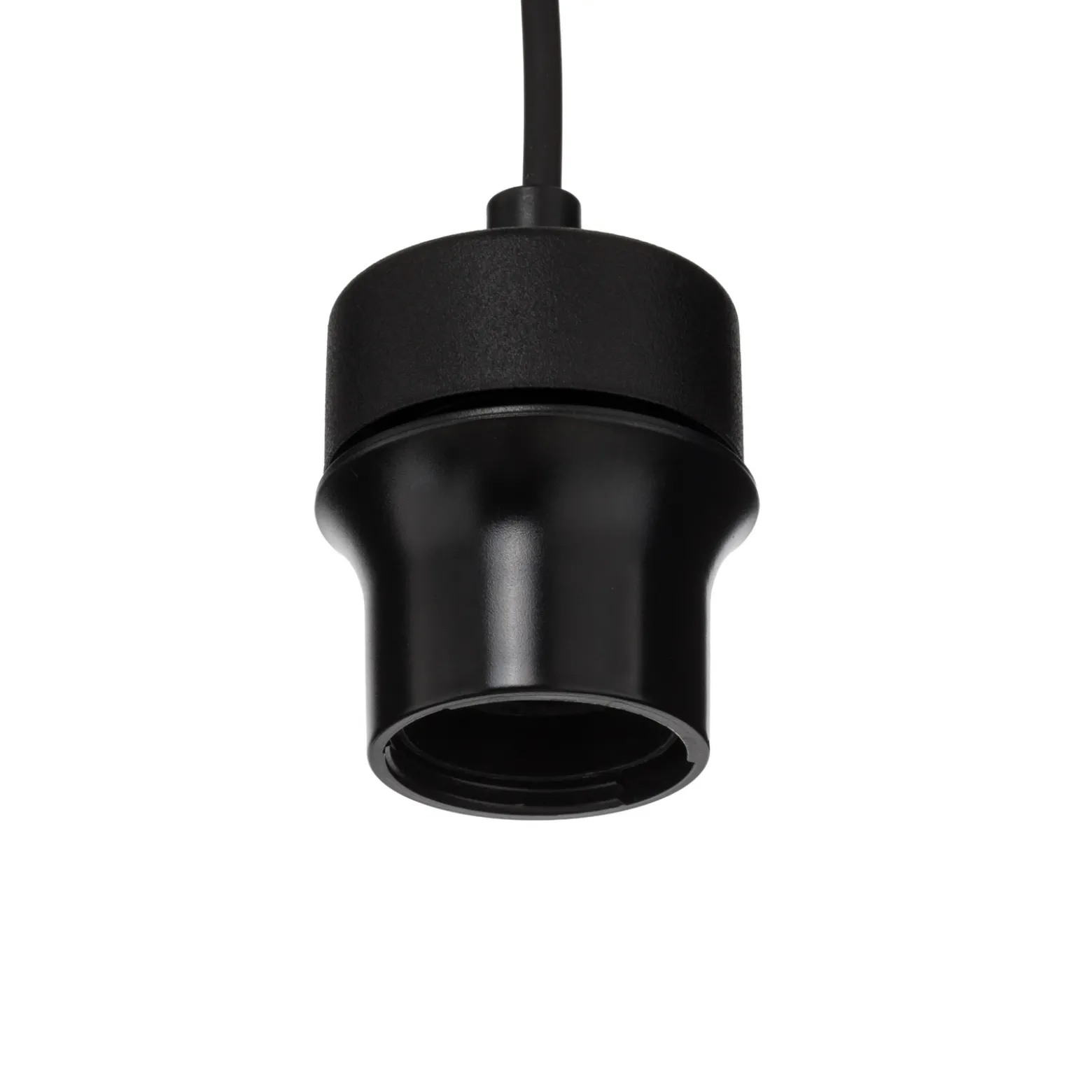 Aplique de pared Cubus, negro/gris humo, cristal, 30 cm de altura, E27