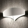 Aplique de pared de diseño blanco Scudo
