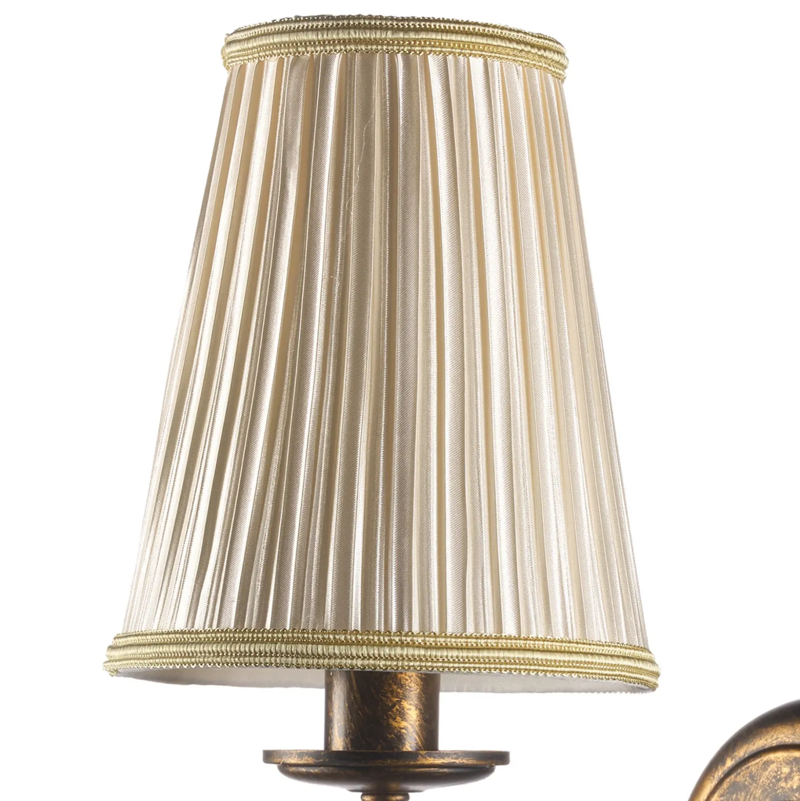 Aplique de pared Delia, color bronce, 1 luz, ancho 15 cm