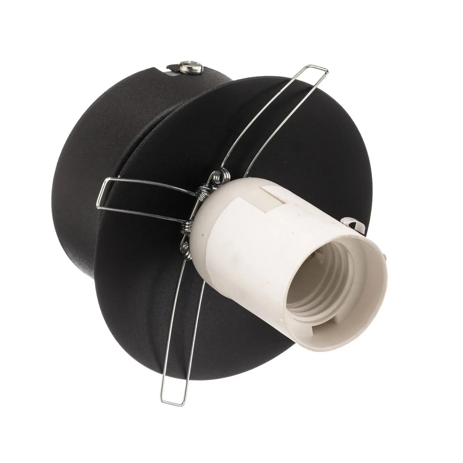 Aplique de pared Dione, soporte de pared negro