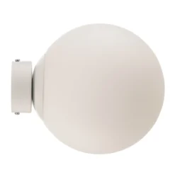 Aplique de pared Dione, soporte de pared blanco