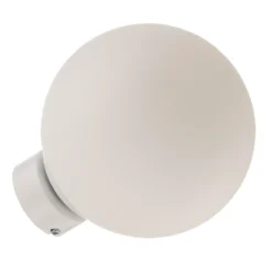 Aplique de pared Dione, soporte de pared blanco