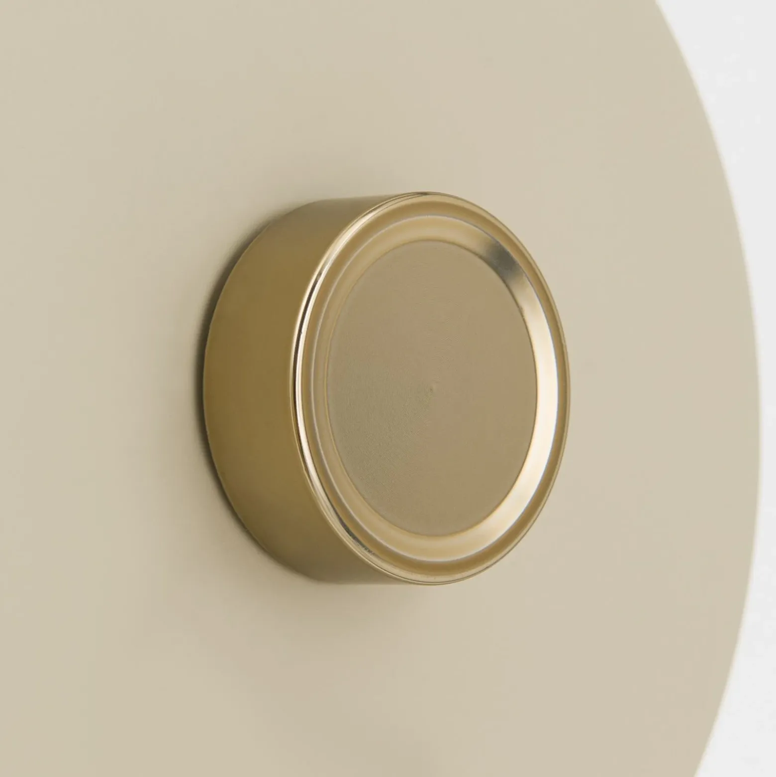 Aplique de pared Dotty, caqui, brazo flexible, atenuador, GU10