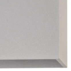 Aplique de pared Elestren, gris, 20 cm de ancho