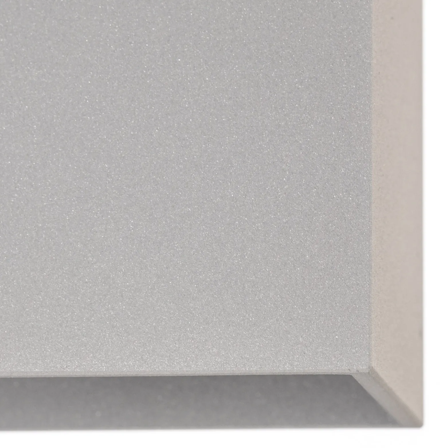 Aplique de pared Elestren, gris, 20 cm de ancho