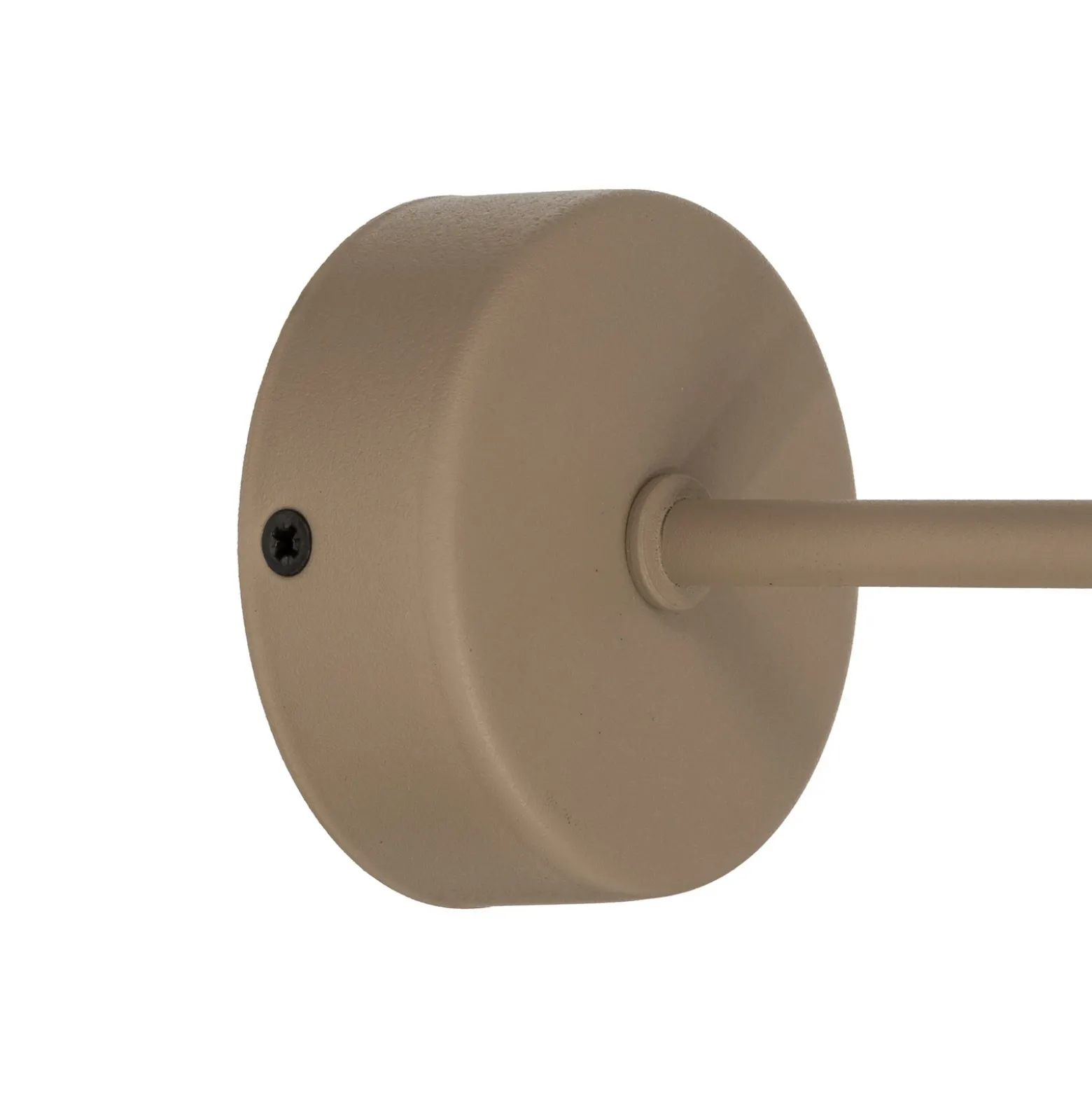 Aplique de pared Elizabeth, color arena/beige, de lino, 39 cm de altura, E27