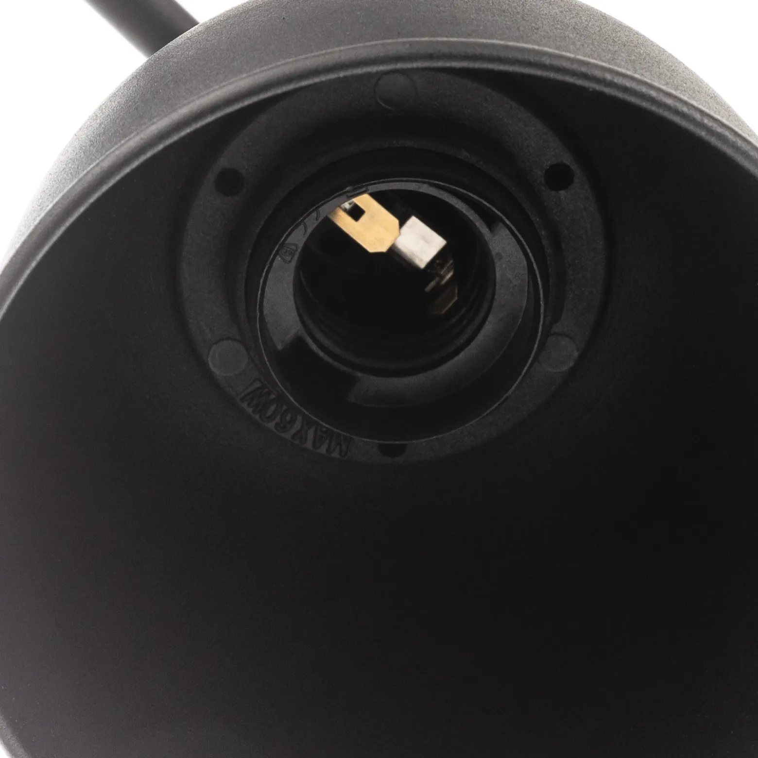 Aplique de pared Emoti, 2 luces, negro