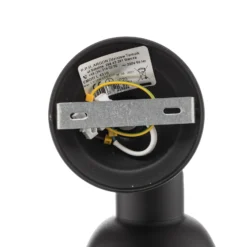 Aplique de pared Emoti, 1 luz, negro