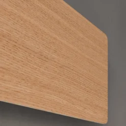 Aplique de pared Envostar Tavola, madera de roble, 35 x 16 cm